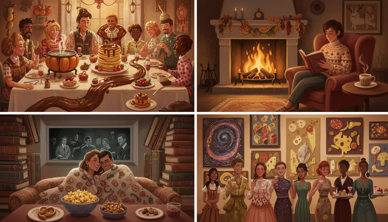 It's Friday night. What's your ideal plan? - Question Image