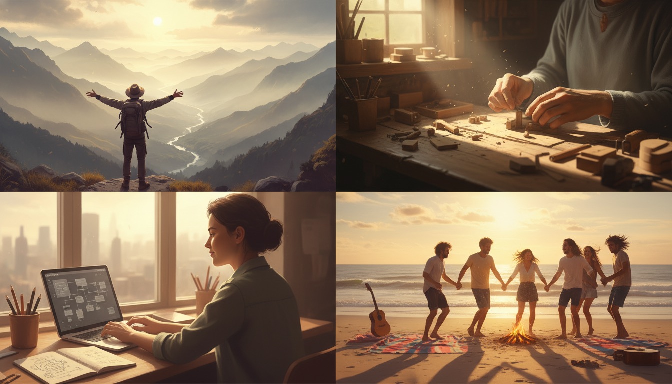 It's a free Saturday with no plans. How do you choose to spend it? - Question Image