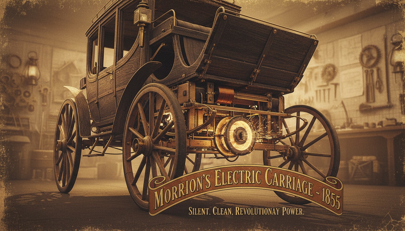 Which car company invented the first ever electric car? - Question Image