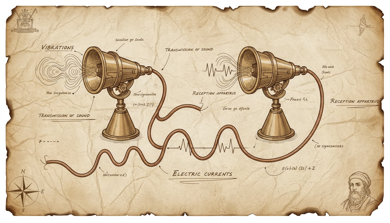 Who invented the first practical telephone? - Question Image