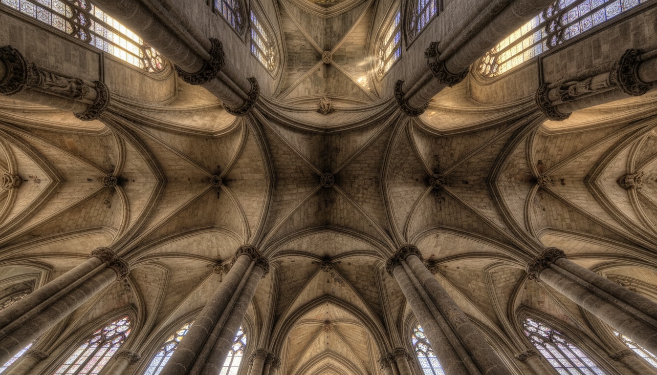 Pointed arches, ribbed vaults, and... what's this soaring, heavenly style? - Question Image