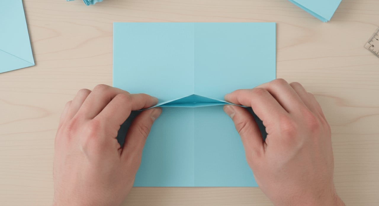 What basic fold creates a crease that points towards you, forming a channel? - Question Image