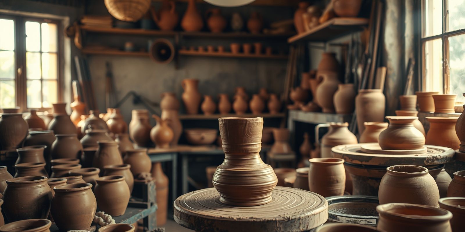 Which basic type of clay is characterized by its low firing temperature and porous, often reddish-brown body when fired? - Question Image