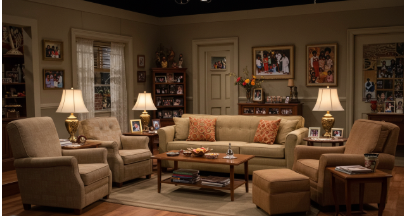 Which 1970s sitcom featured the iconic theme song "Movin' On Up" and a determined housewife? - Question Image