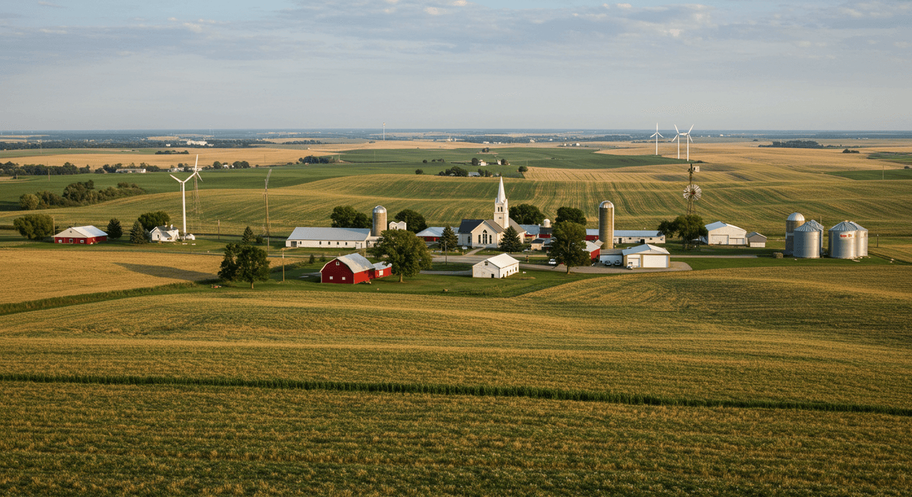 Which state is known for its corn and is home to the largest producer of ethanol? - Question Image