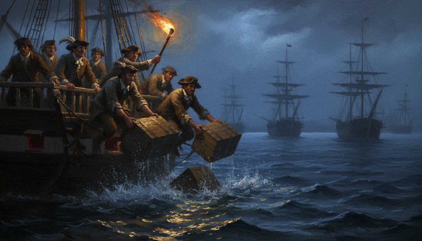 What event directly led to the outbreak of the American Revolutionary War? - Question Image