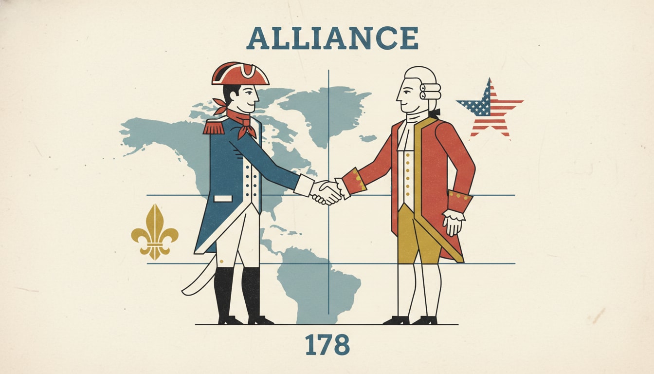 Which battle is considered the 'turning point' of the American Revolutionary War because it convinced France to openly support the colonists? - Question Image