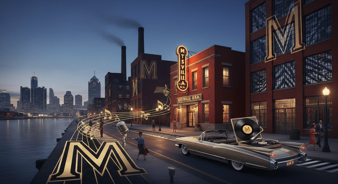 Which city is widely recognized as the birthplace and primary operational hub for the iconic Motown Records label? - Question Image