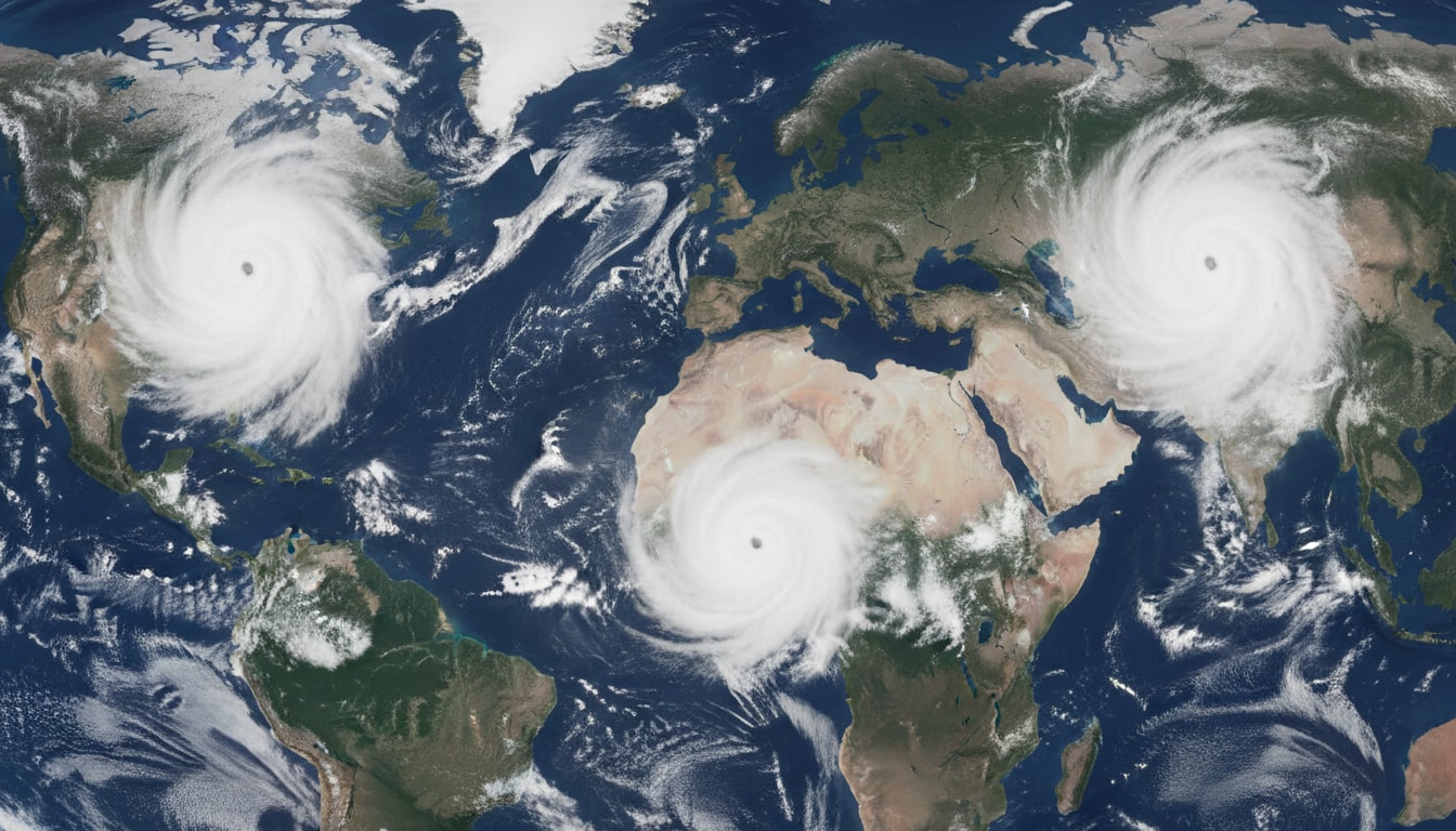 What's the only real difference between a hurricane, a typhoon, and a cyclone? - Question Image