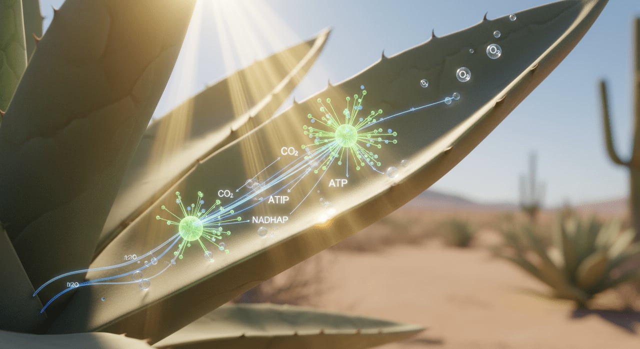 What is the fundamental process by which plants convert light energy into chemical energy for growth? - Question Image