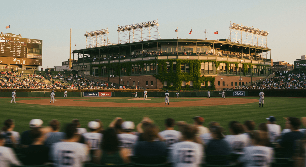 What is the home ballpark of the Chicago Cubs? - Question Image