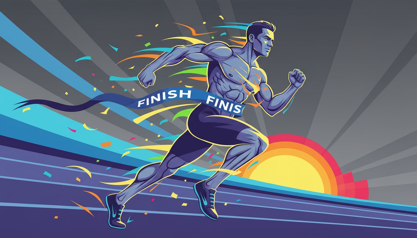 What is the world's fastest 100m sprint time for a man? - Question Image