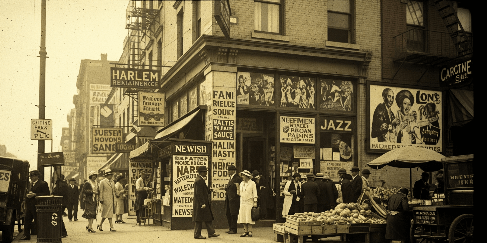 The Harlem Renaissance - Art & Literature Quiz Cover