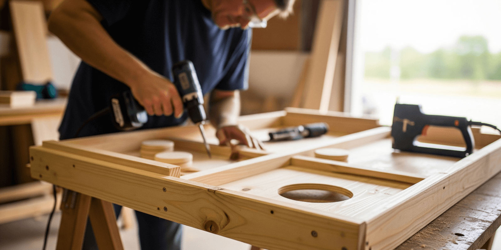 Cornhole Board Construction & Customization - Craft & Build Quiz Cover