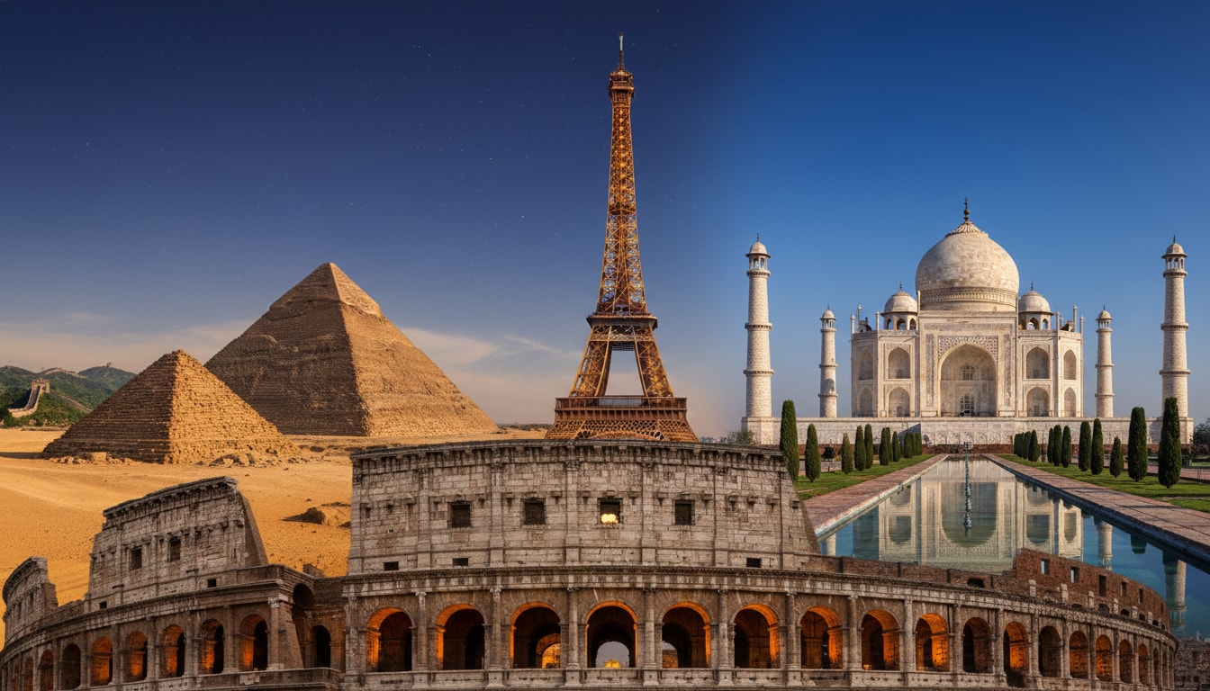 Famous Landmarks Around the World: Guess the Icon!