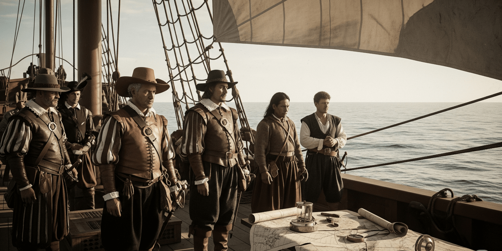Age of Discovery Explorers - History & Culture Quiz Cover