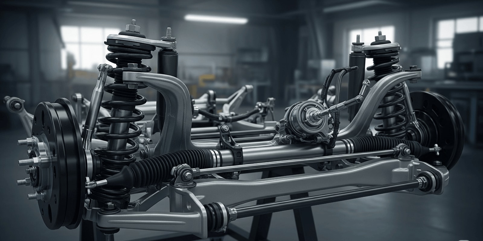 Suspension & Steering Systems - Motors & Machines Quiz Cover