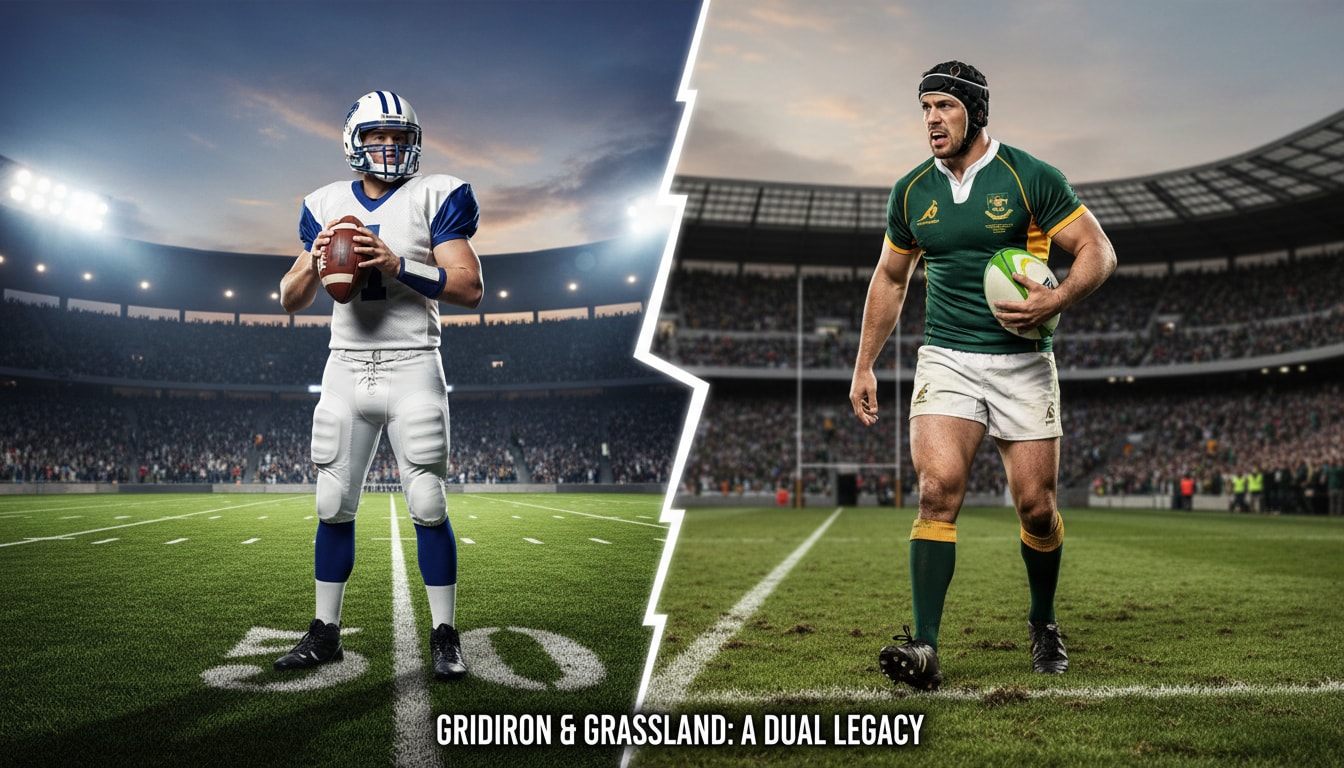 Legendary Football: The Ultimate Rugby and American Football Quiz - Sports Quiz Cover Image
