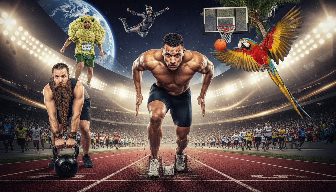 Record Breakers: The Ultimate Sports Quiz -  Quiz Cover